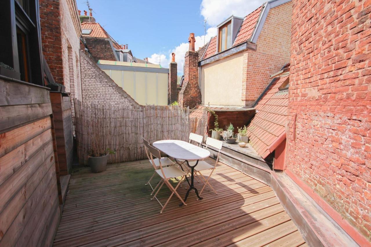 Old Lille - Superb Loft-Type Terrace! Lila Exterior foto